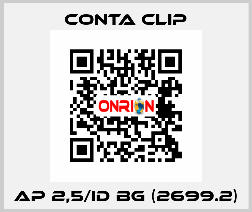 AP 2,5/ID BG (2699.2) Conta Clip