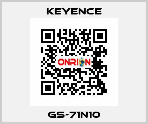 GS-71N10 Keyence