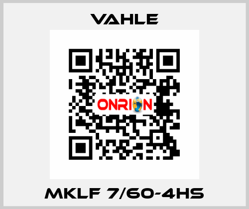 MKLF 7/60-4HS Vahle