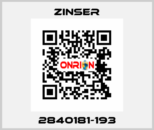 2840181-193 Zinser