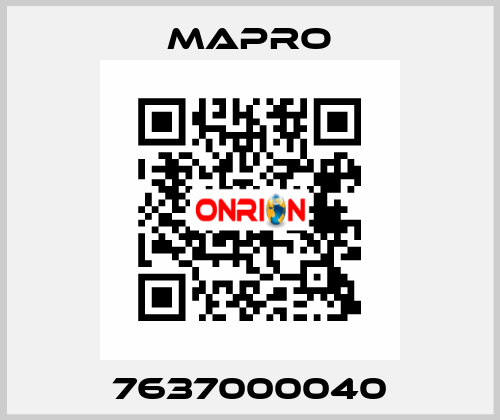 7637000040 Mapro