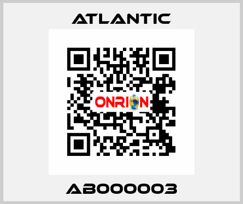 AB000003 Atlantic