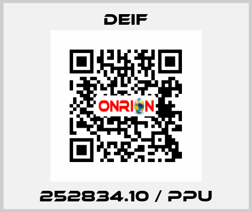 252834.10 / PPU Deif