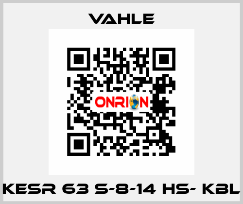 KESR 63 S-8-14 HS- KBL Vahle