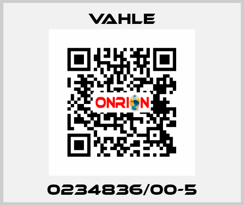 0234836/00-5 Vahle