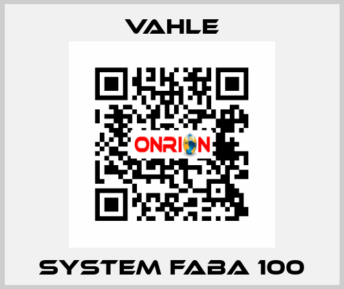 System FABA 100 Vahle