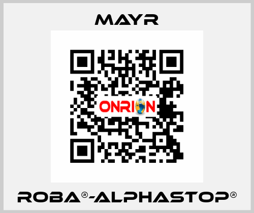 ROBA®-alphastop® Mayr