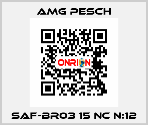 SAF-BR03 15 NC n:12 AMG Pesch