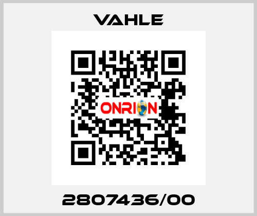 2807436/00 Vahle