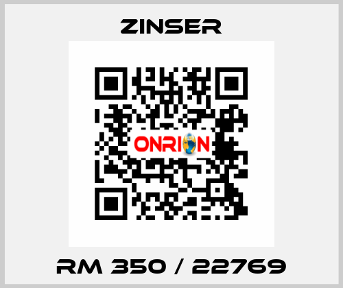 RM 350 / 22769 Zinser