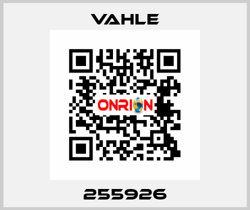 255926 Vahle