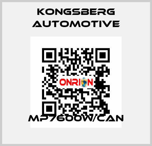 MP7600W/CAN Kongsberg Automotive