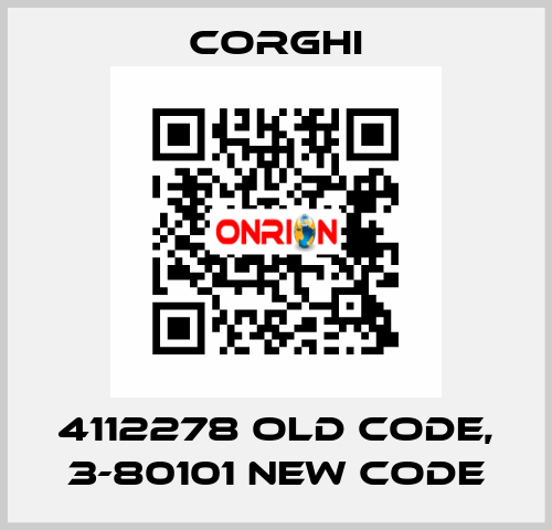 4112278 old code, 3-80101 new code Corghi