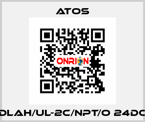 DLAH/UL-2C/NPT/O 24DC Atos