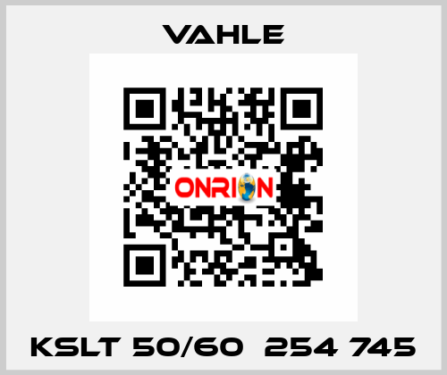 KSLT 50/60  254 745 Vahle