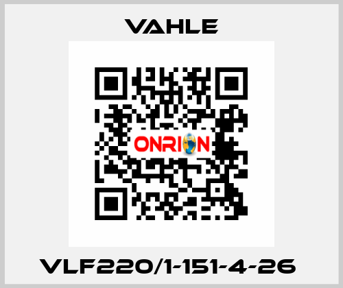 VLF220/1-151-4-26  Vahle