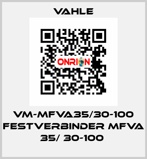 VM-MFVA35/30-100 FESTVERBINDER MFVA 35/ 30-100  Vahle