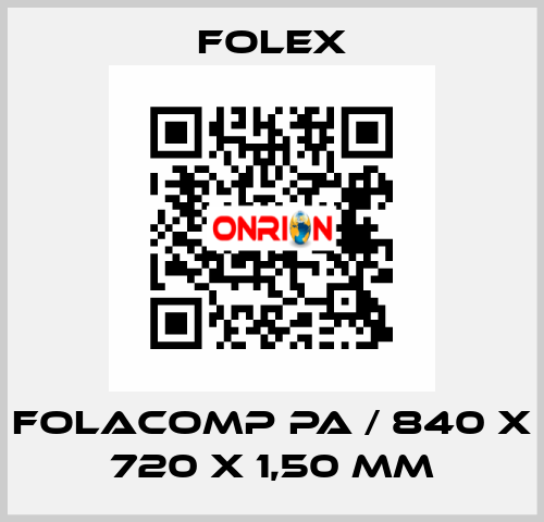 Folacomp PA / 840 x 720 x 1,50 mm Folex