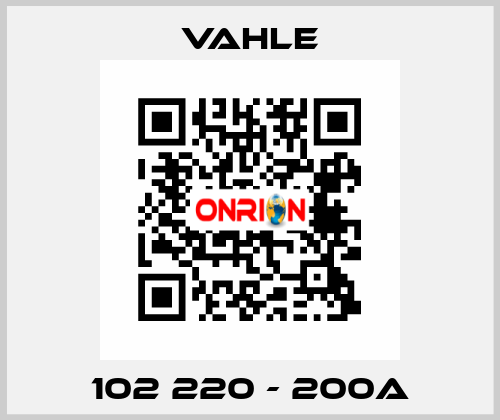 102 220 - 200A Vahle