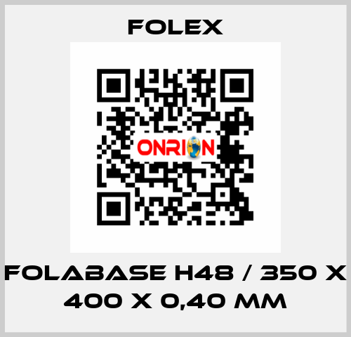 Folabase H48 / 350 x 400 x 0,40 mm Folex