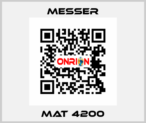 Mat 4200 Messer