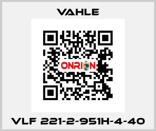 VLF 221-2-951H-4-40 Vahle