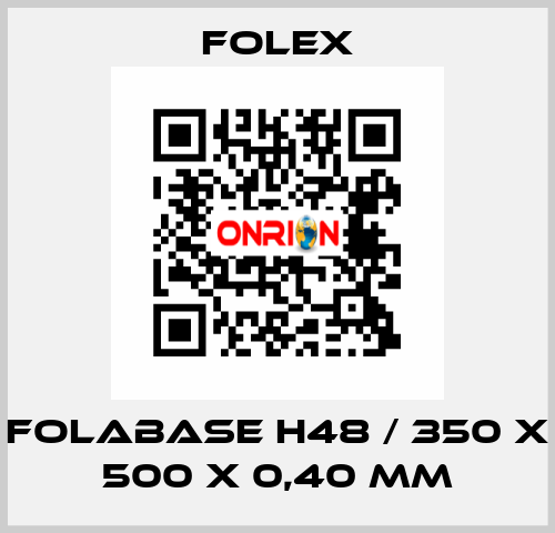 Folabase H48 / 350 x 500 x 0,40 mm Folex