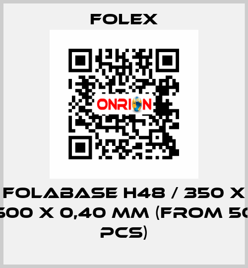 Folabase H48 / 350 x 500 x 0,40 mm (from 50 pcs) Folex