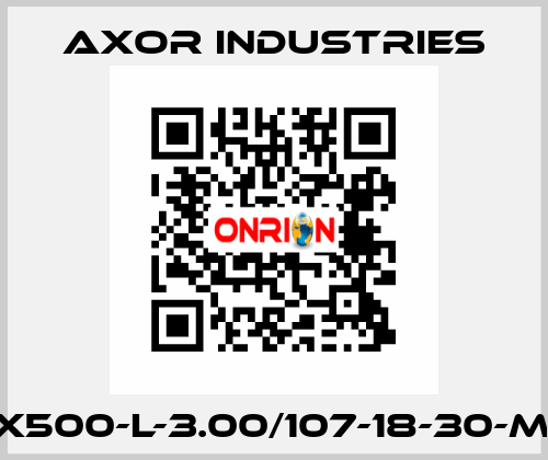 SAX500-L-3.00/107-18-30-M-00 Axor Industries