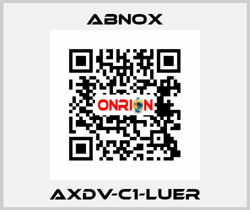 AXDV-C1-LUER ABNOX