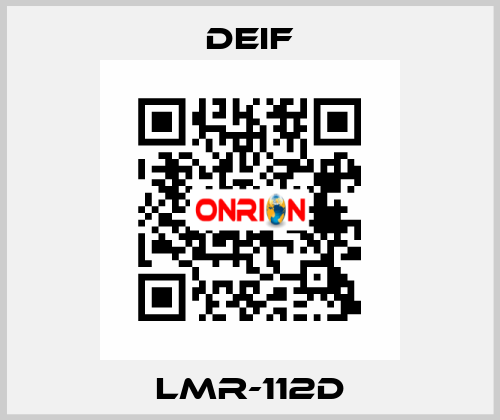 LMR-112D Deif