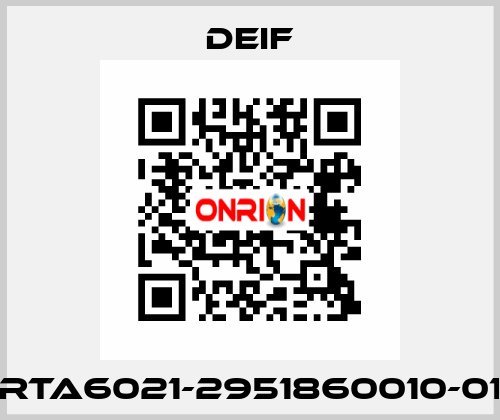 RTA6021-2951860010-01 Deif