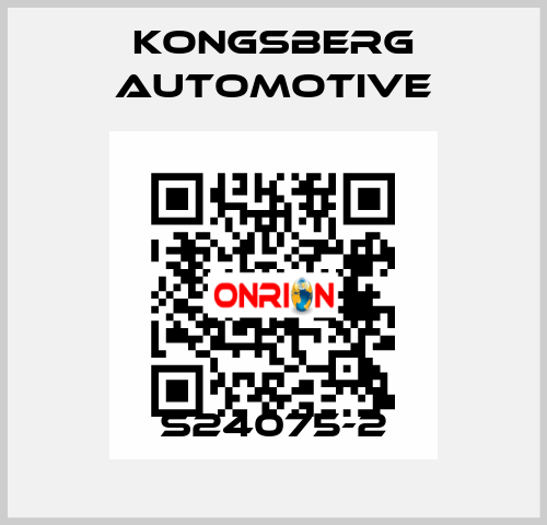 S24075-2 Kongsberg Automotive