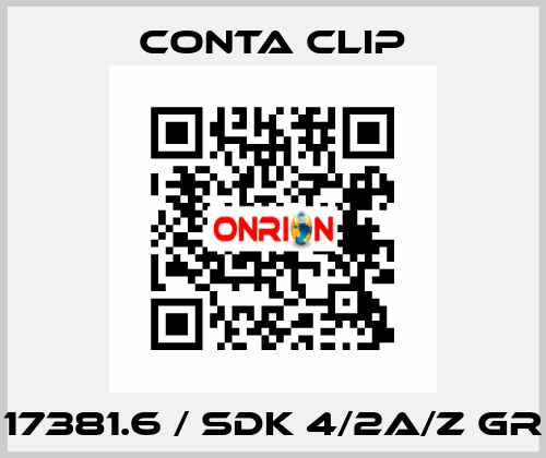 17381.6 / SDK 4/2A/Z GR Conta Clip