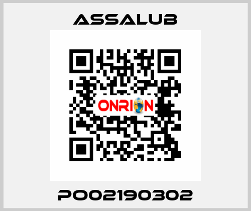 PO02190302 ASSALUB