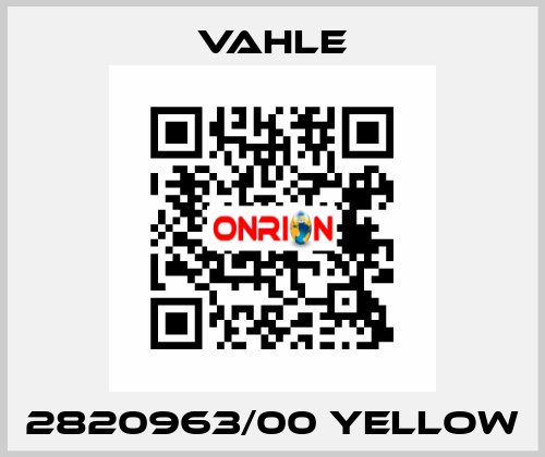 2820963/00 yellow Vahle