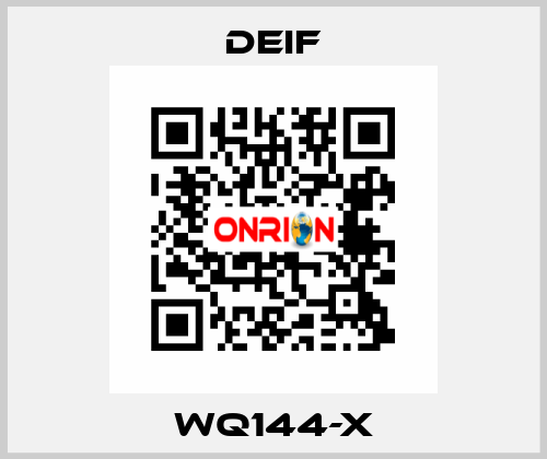 WQ144-X Deif