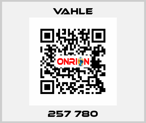 257 780 Vahle