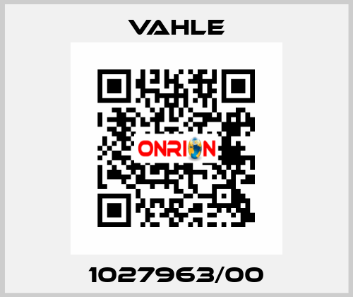 1027963/00 Vahle