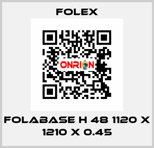 Folabase H 48 1120 x 1210 x 0.45 Folex