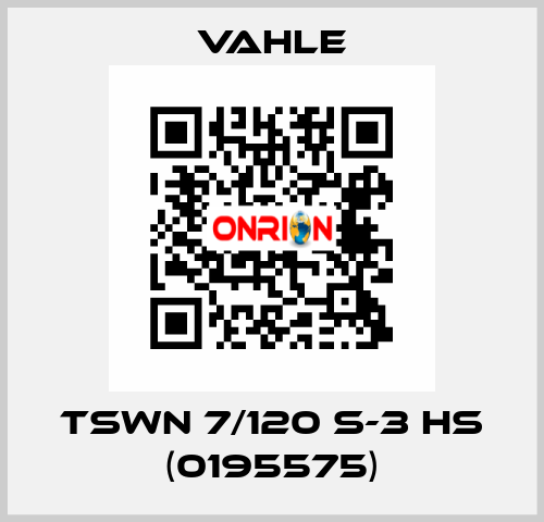 TSWN 7/120 S-3 HS (0195575) Vahle