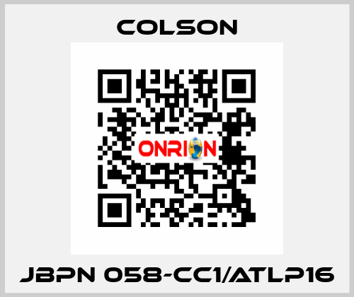 JBPN 058-CC1/ATLP16 Colson