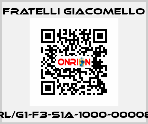 RL/G1-F3-S1A-1000-00008 Fratelli Giacomello