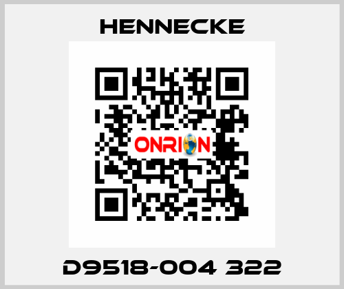 D9518-004 322 Hennecke