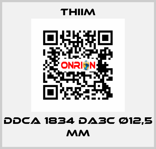 DDCA 1834 DA3C Ø12,5 MM Thiim