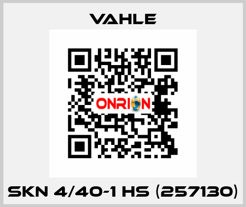 SKN 4/40-1 HS (257130) Vahle