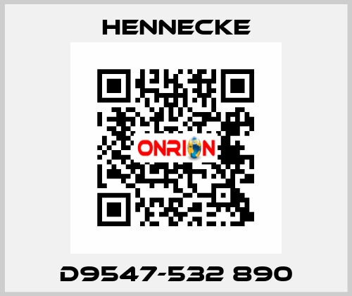 D9547-532 890 Hennecke