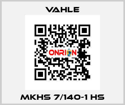 MKHS 7/140-1 HS Vahle