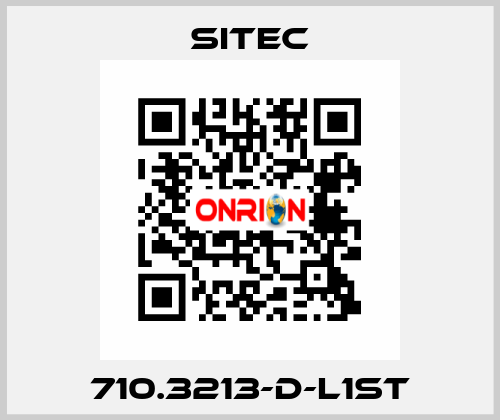 710.3213-D-L1ST SITEC