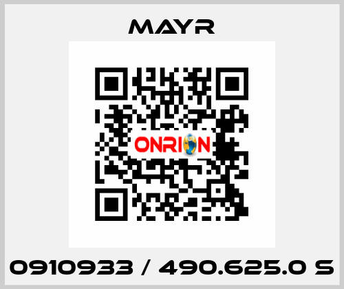 0910933 / 490.625.0 S Mayr